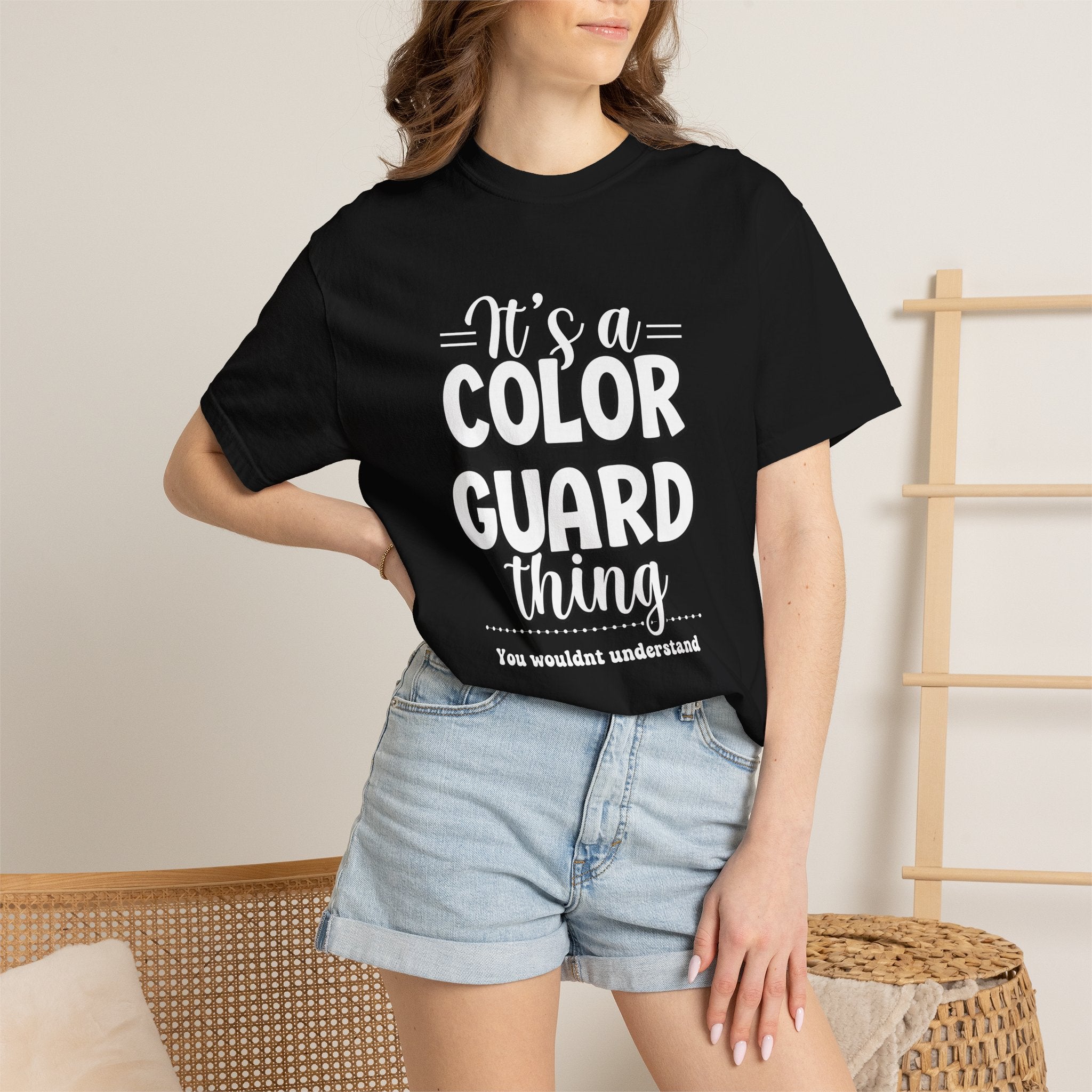 It's a color guard thing... you wouldn't understand T-shirt | Modern Color Guard Graphic Tee
