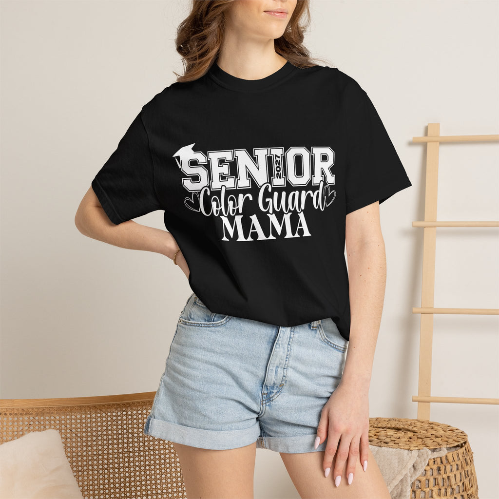 2027 Senior Color Guard Mama Graphic T-Shirt