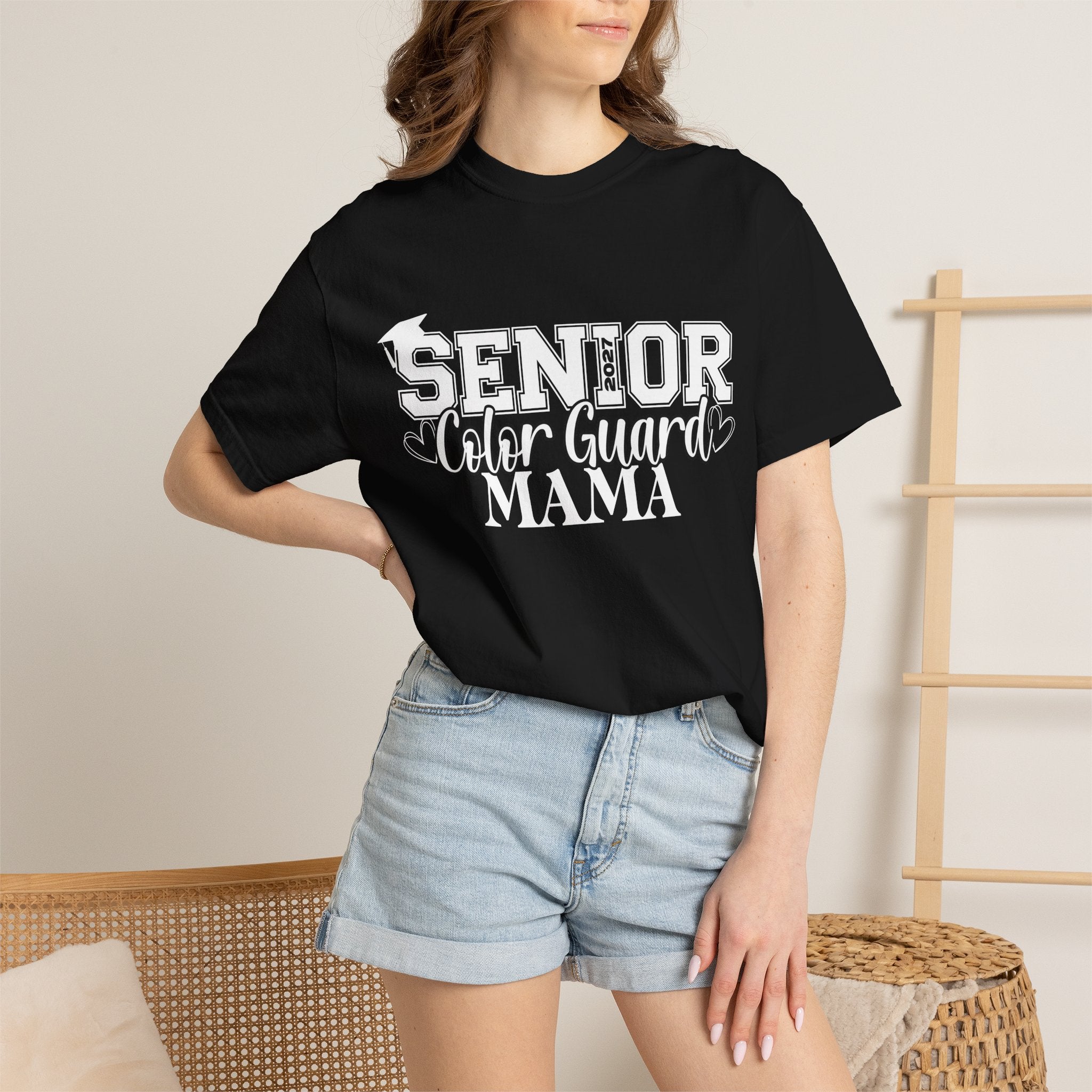 2027 Senior Color Guard Mama Graphic T-Shirt