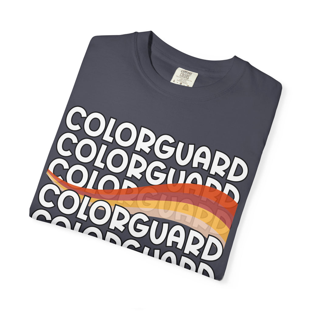 Color Guard Flag T-shirt | Modern Color Guard Graphic Tee
