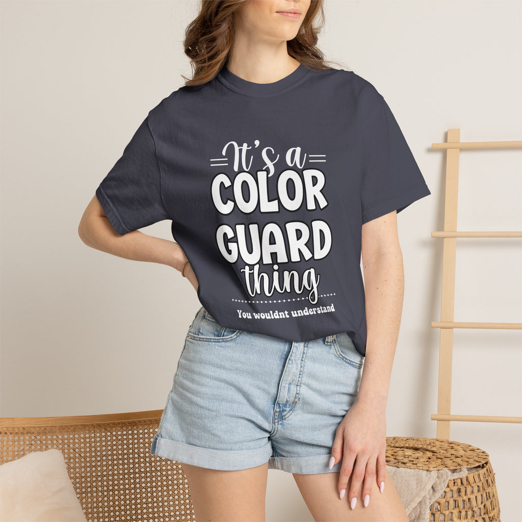 It's a color guard thing... you wouldn't understand T-shirt | Modern Color Guard Graphic Tee