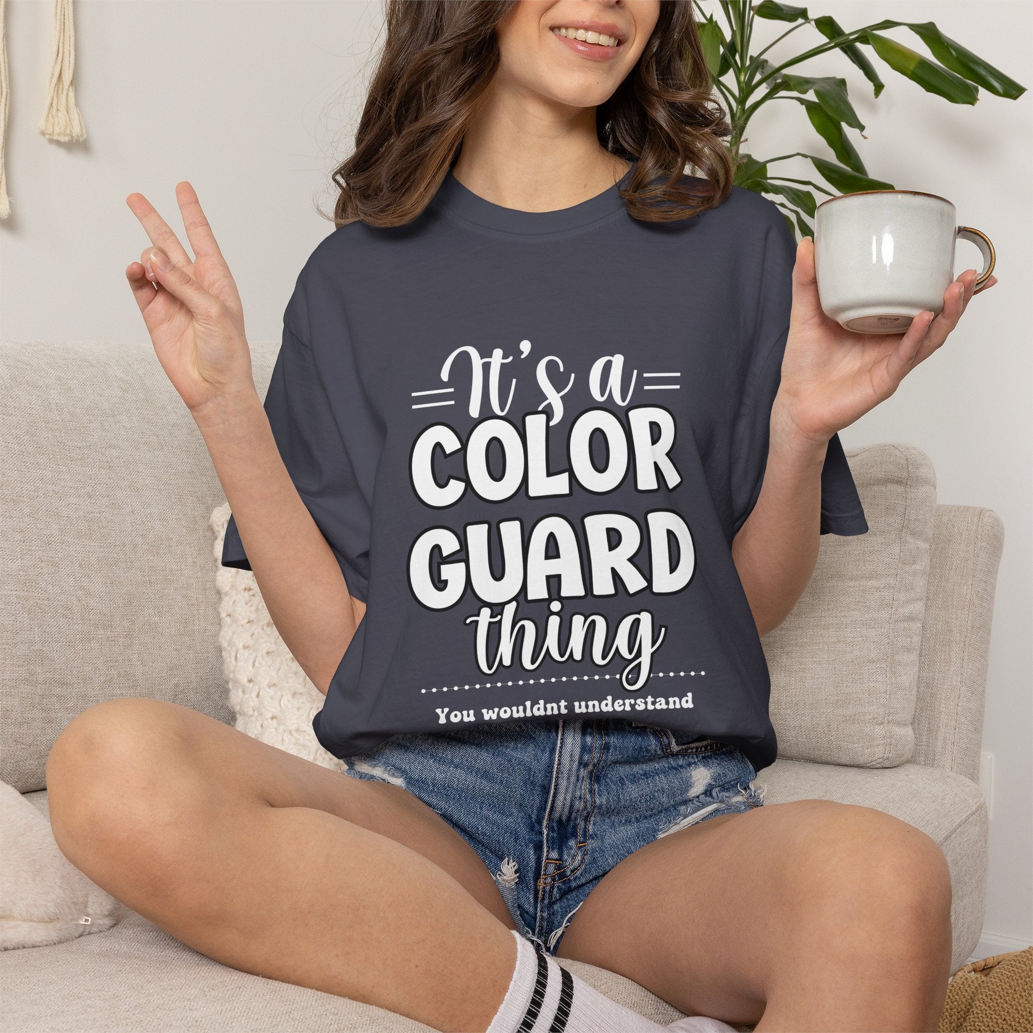 It's a color guard thing... you wouldn't understand T-shirt | Modern Color Guard Graphic Tee