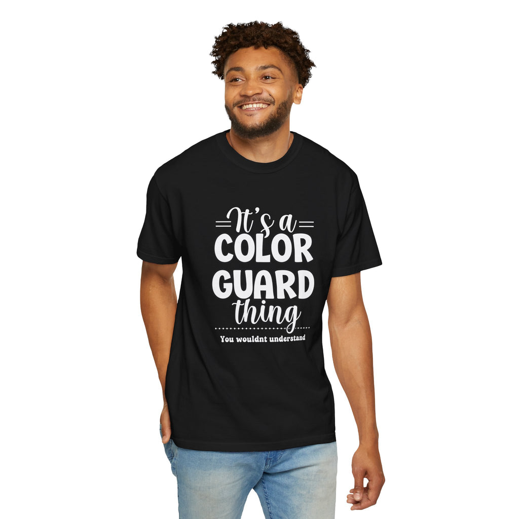 It's a color guard thing... you wouldn't understand T-shirt | Modern Color Guard Graphic Tee