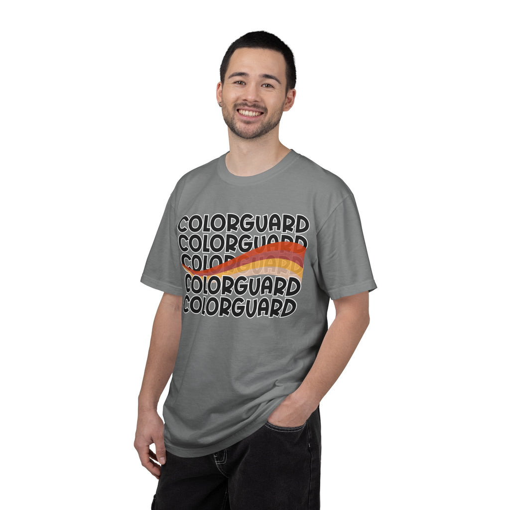 Color Guard Flag T-shirt | Modern Color Guard Graphic Tee