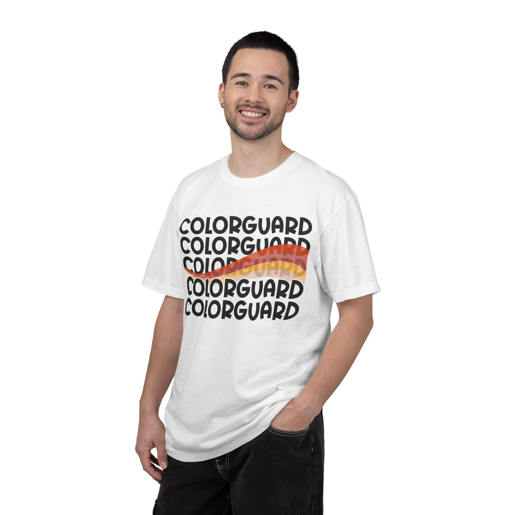 Color Guard Flag T-shirt | Modern Color Guard Graphic Tee
