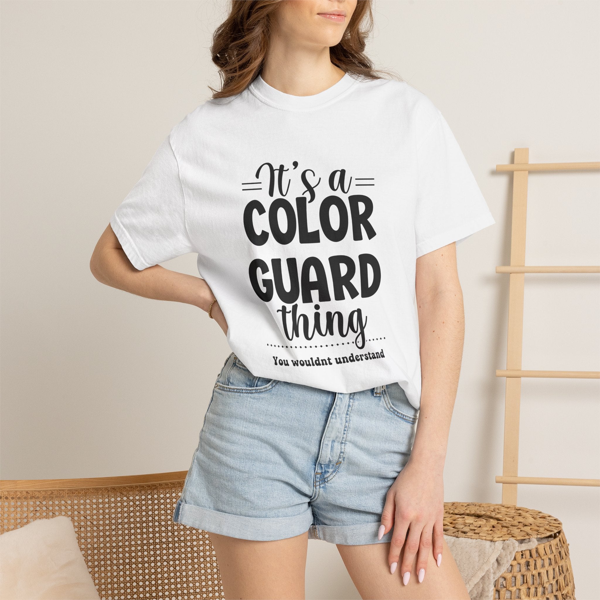 It's a color guard thing... you wouldn't understand T-shirt | Modern Color Guard Graphic Tee