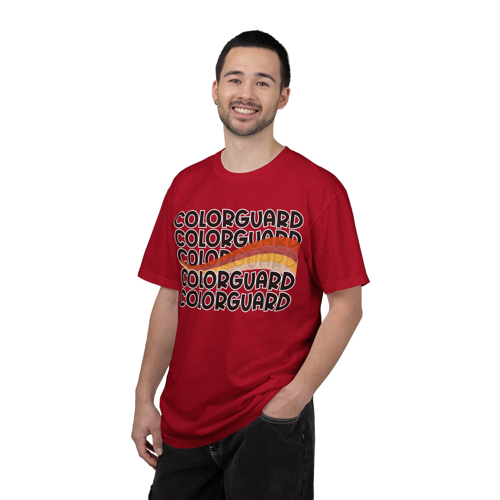 Color Guard Flag T-shirt | Modern Color Guard Graphic Tee