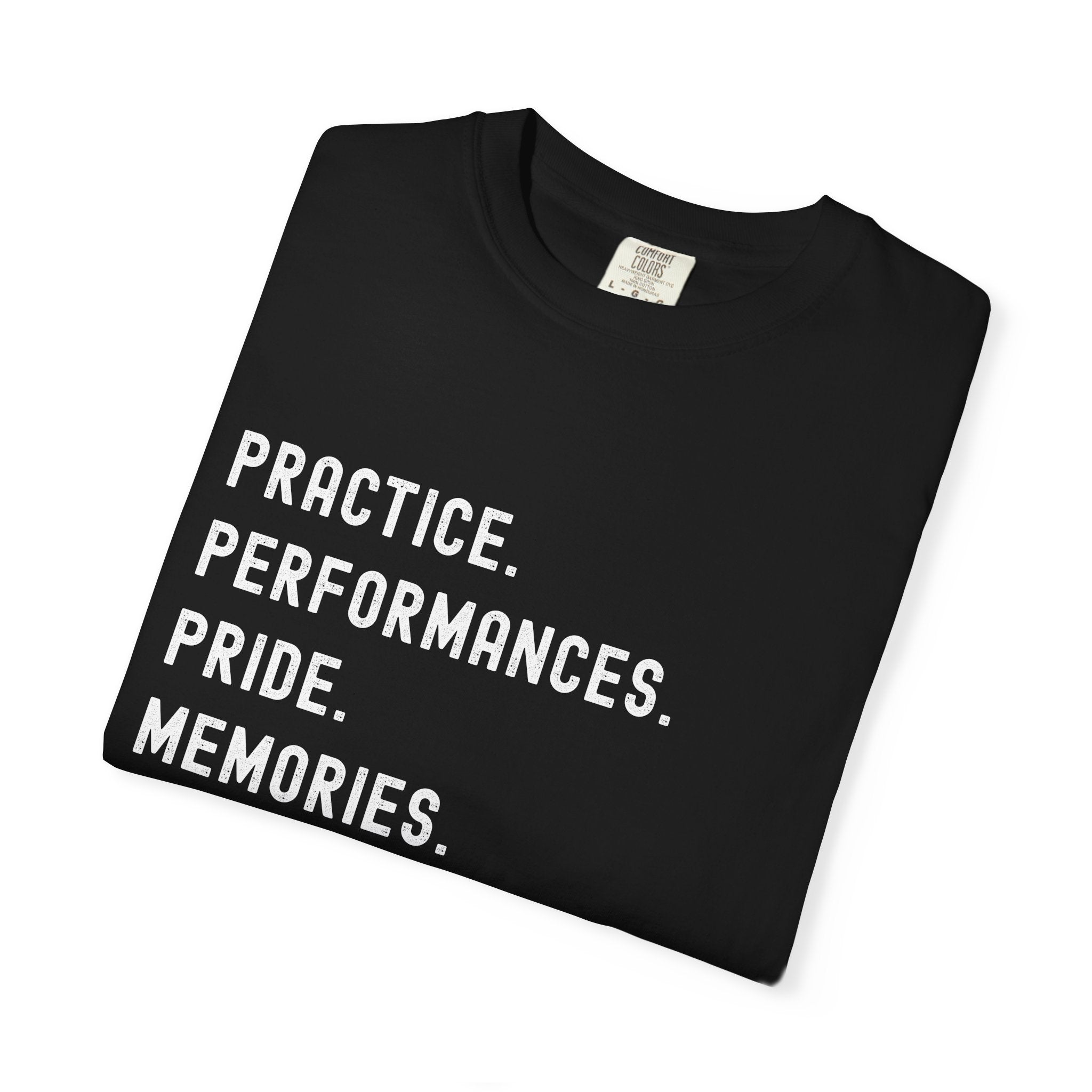 Color Guard Mom Definition T-shirt | Modern Color Guard Graphic Tee