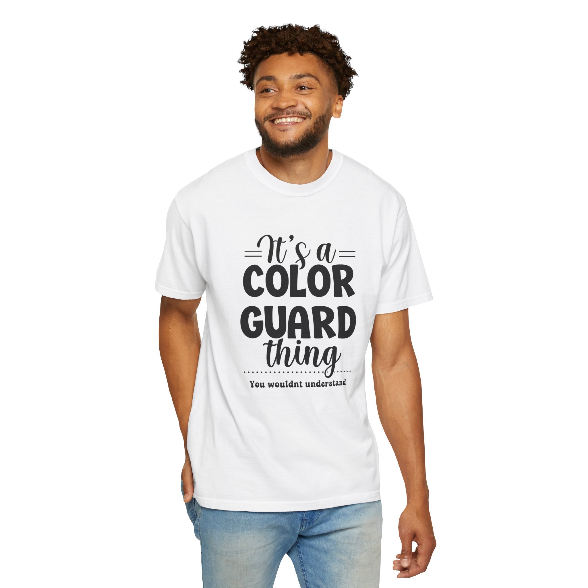 It's a color guard thing... you wouldn't understand T-shirt | Modern Color Guard Graphic Tee