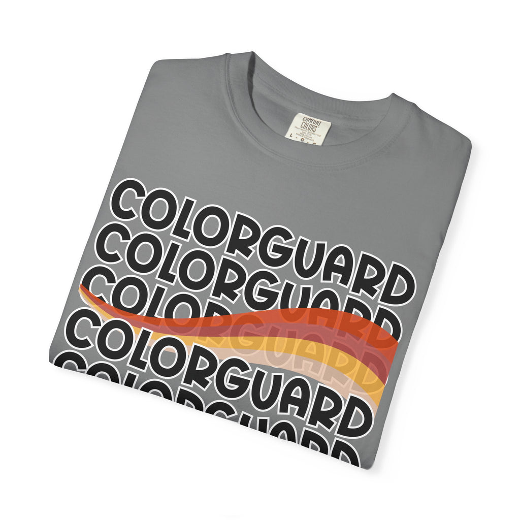 Color Guard Flag T-shirt | Modern Color Guard Graphic Tee
