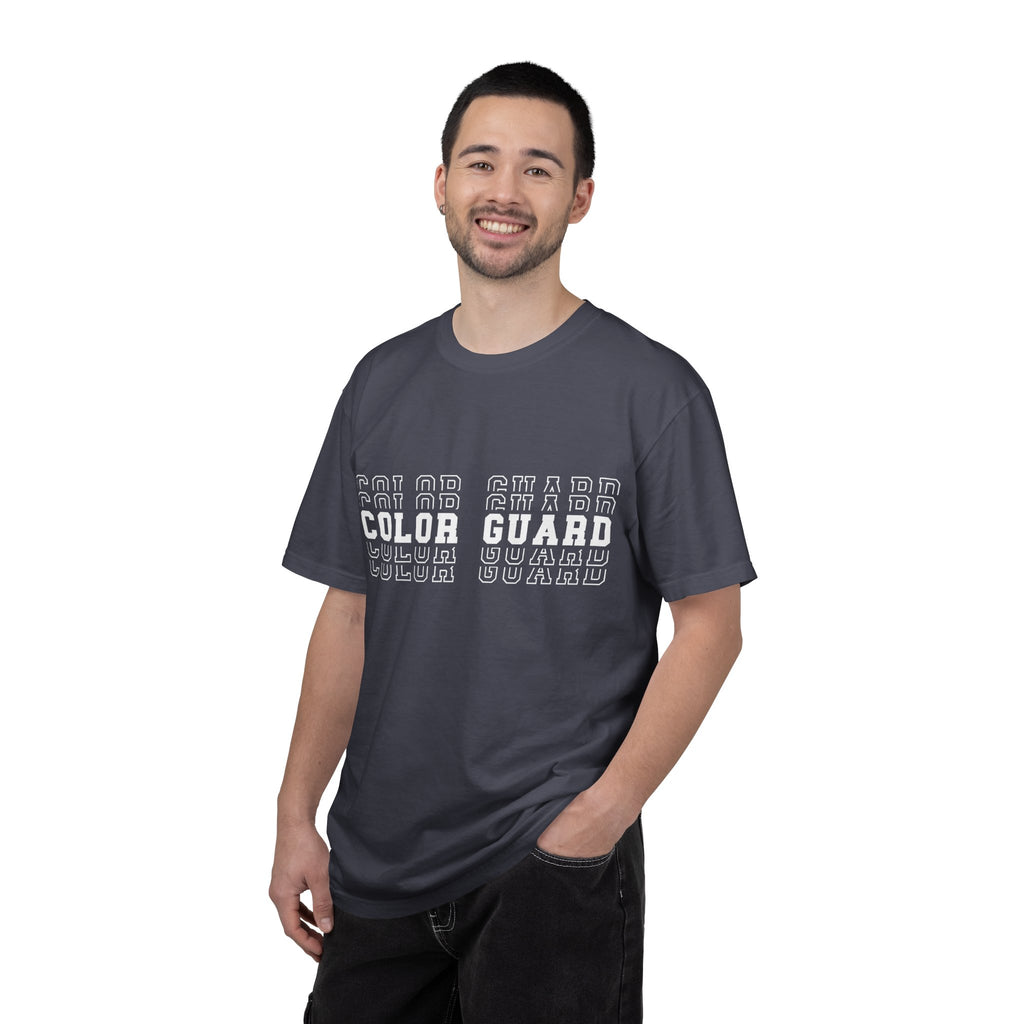 Color Guard Typography T-shirt | Modern Color Guard Graphic Tee