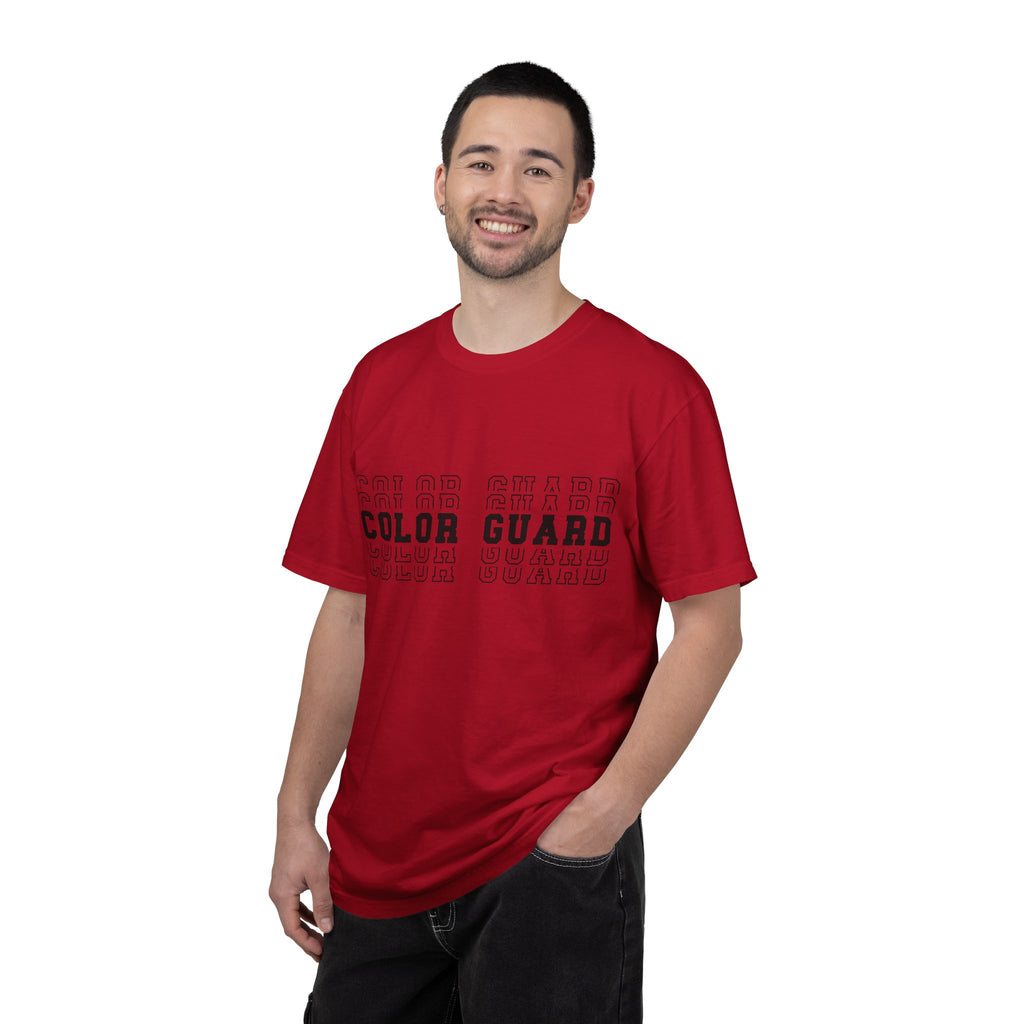 Color Guard Typography T-shirt | Modern Color Guard Graphic Tee