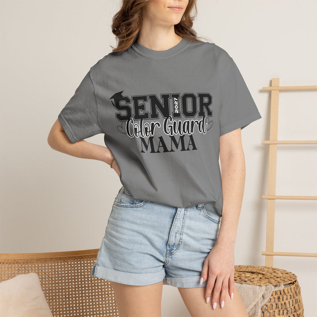 2027 Senior Color Guard Mama Graphic T-Shirt