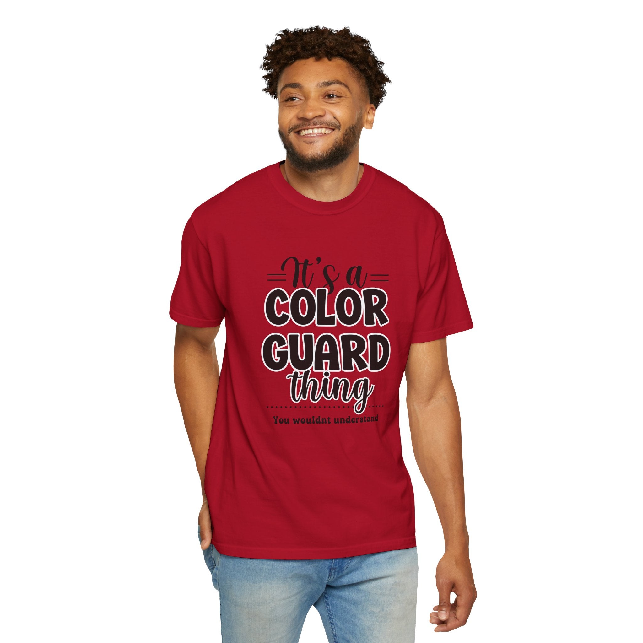 It's a color guard thing... you wouldn't understand T-shirt | Modern Color Guard Graphic Tee