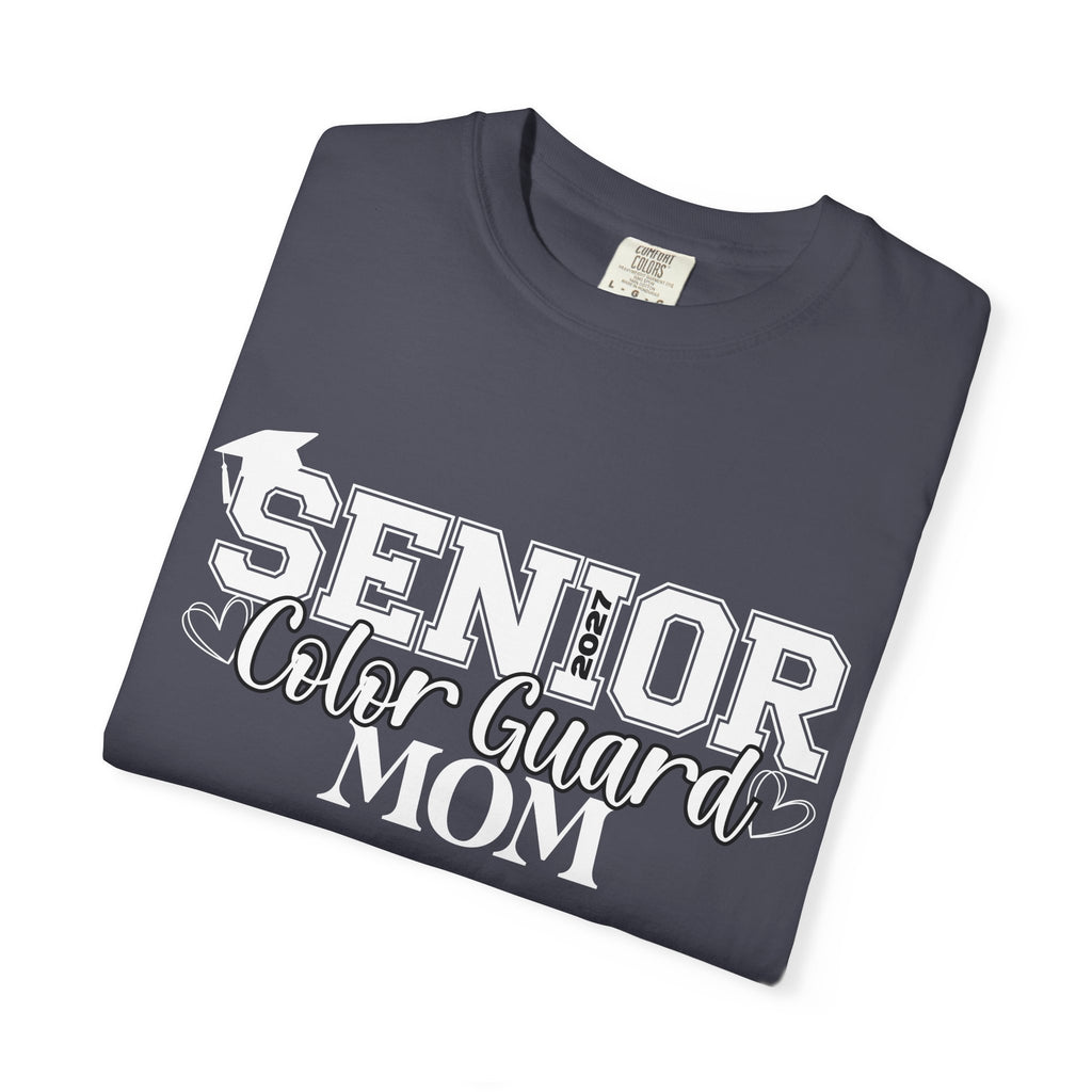 2027 Senior Color Guard Mom Graphic T-Shirt
