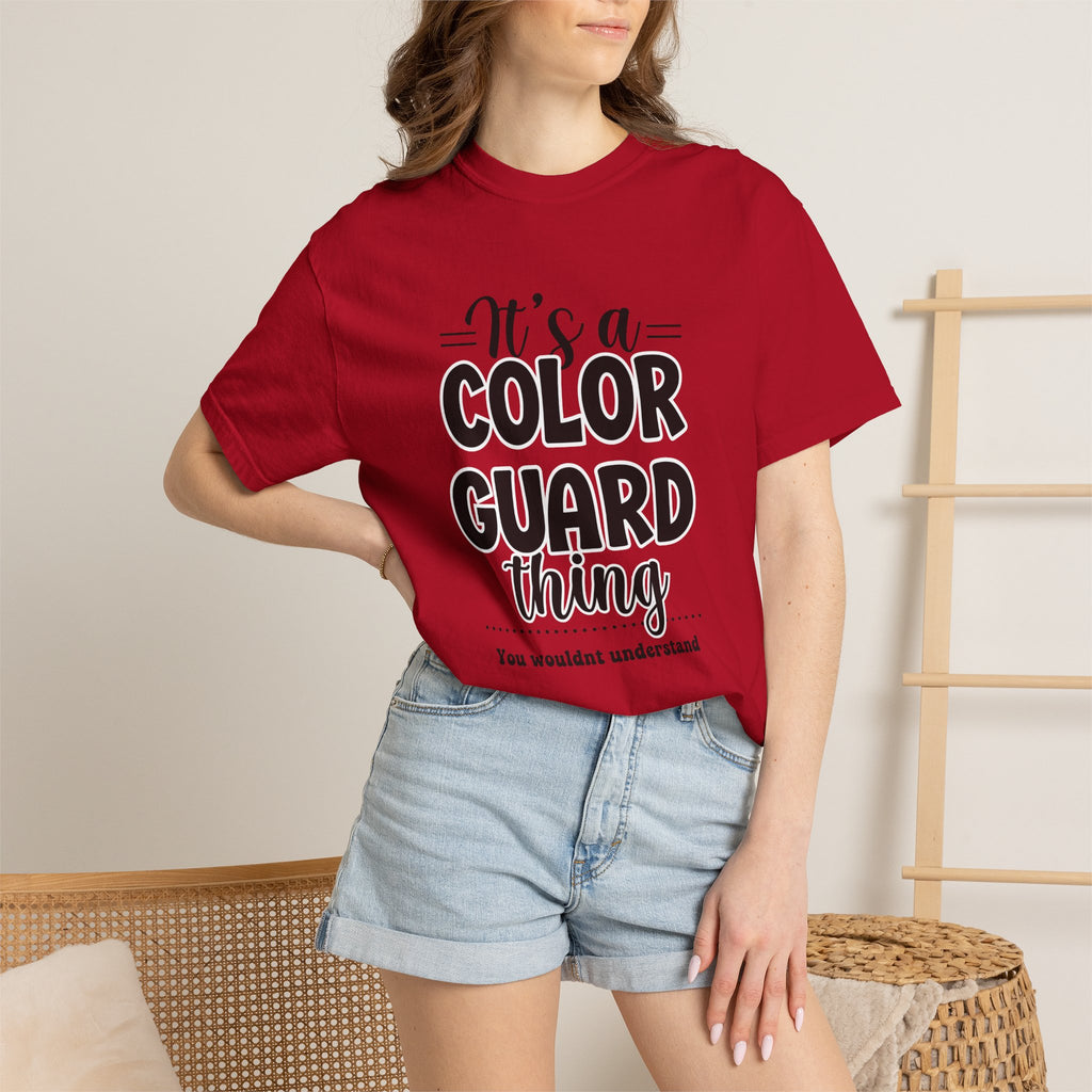 It's a color guard thing... you wouldn't understand T-shirt | Modern Color Guard Graphic Tee