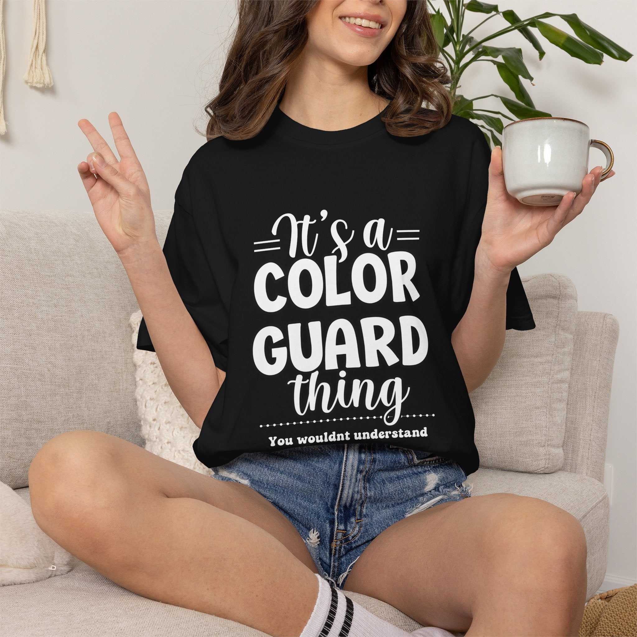 It's a color guard thing... you wouldn't understand T-shirt | Modern Color Guard Graphic Tee