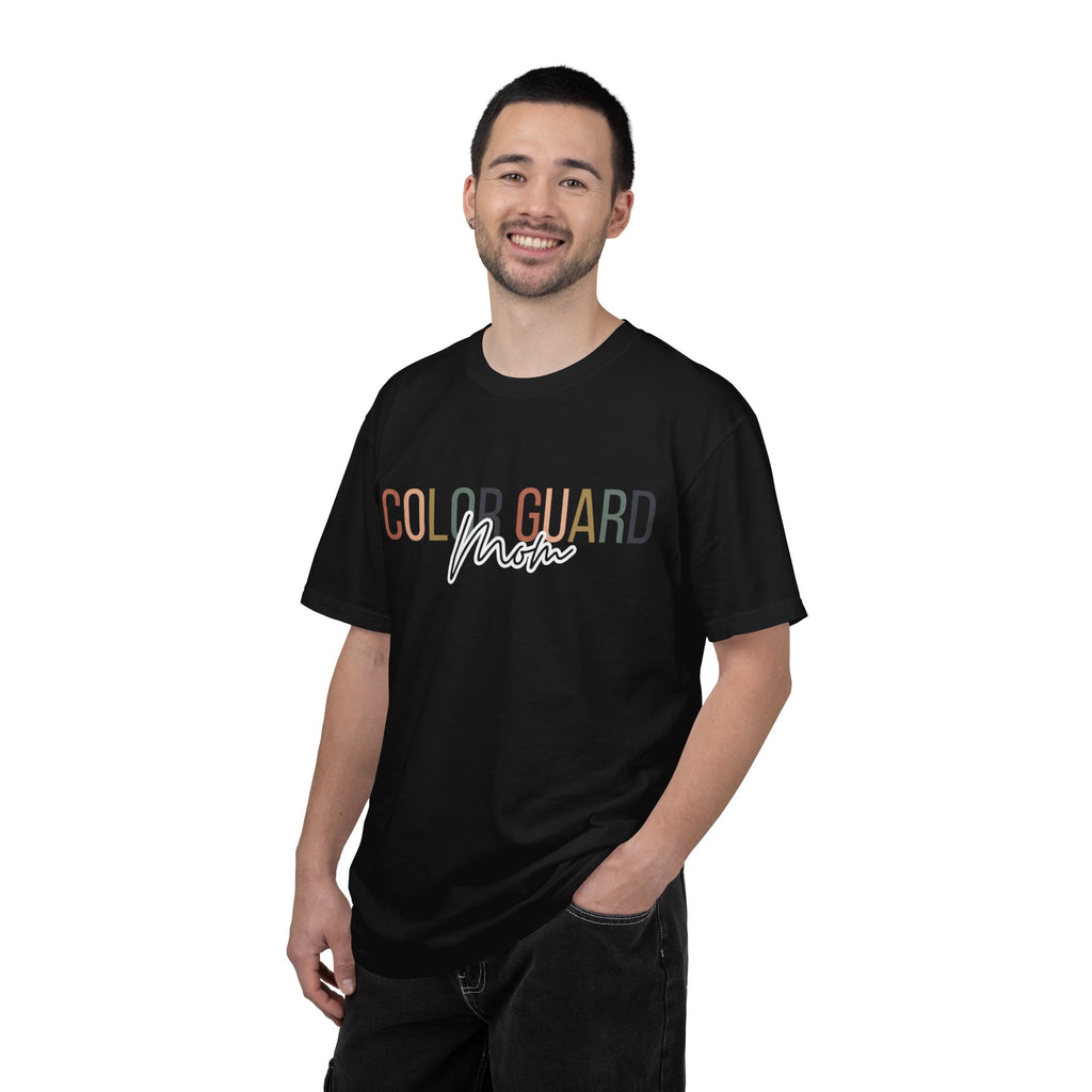 Color Guard Mom T-shirt | Modern Color Guard Graphic Tee