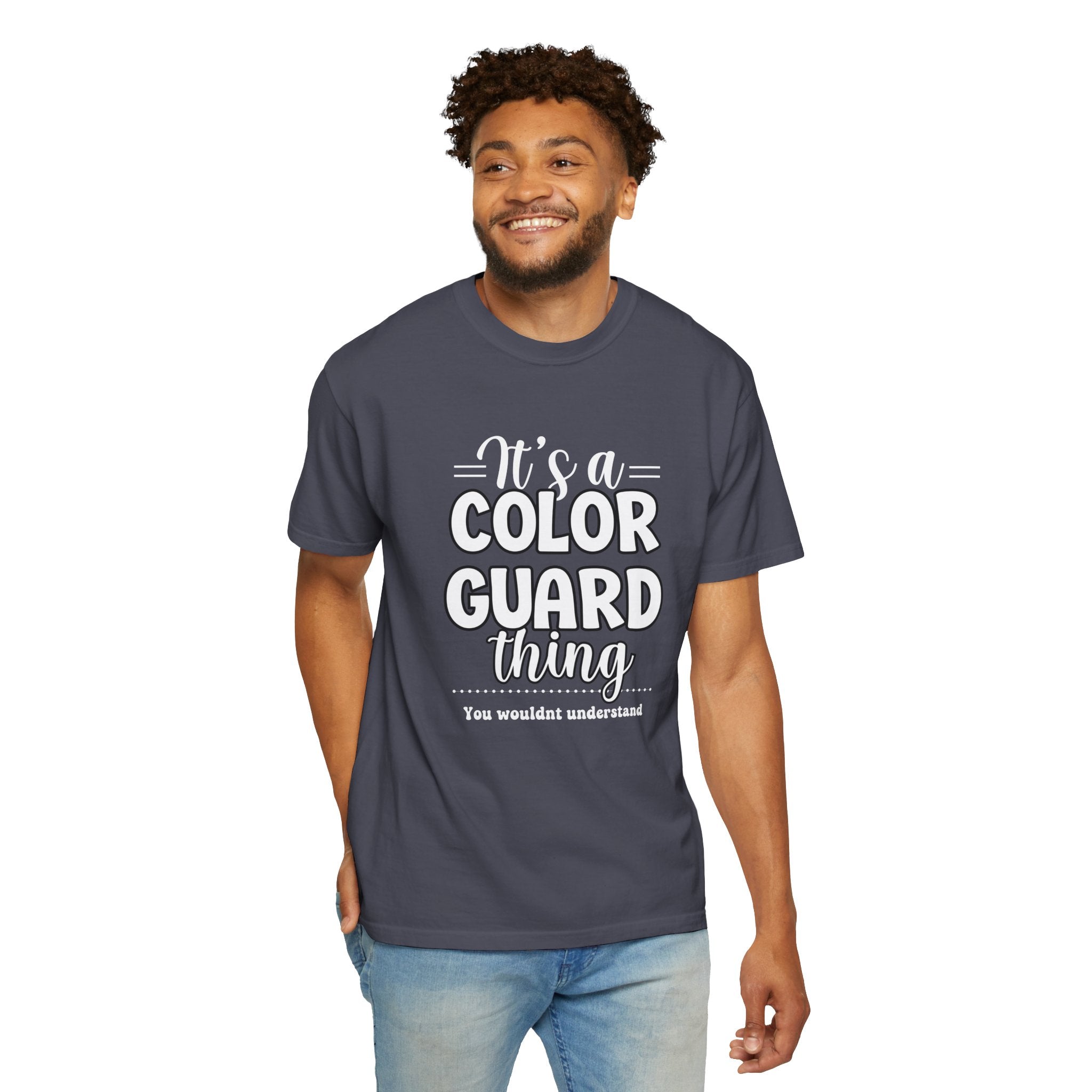 It's a color guard thing... you wouldn't understand T-shirt | Modern Color Guard Graphic Tee