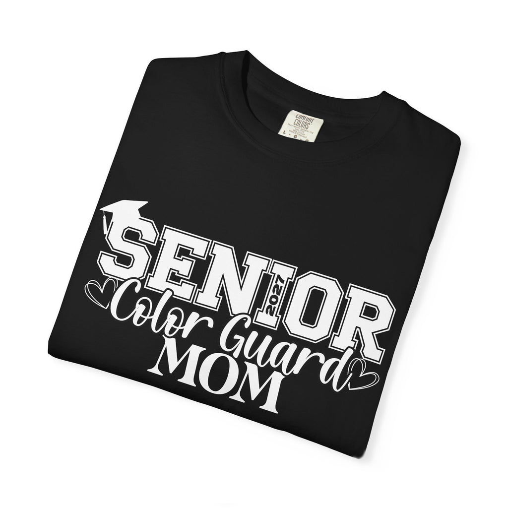 2027 Senior Color Guard Mom Graphic T-Shirt
