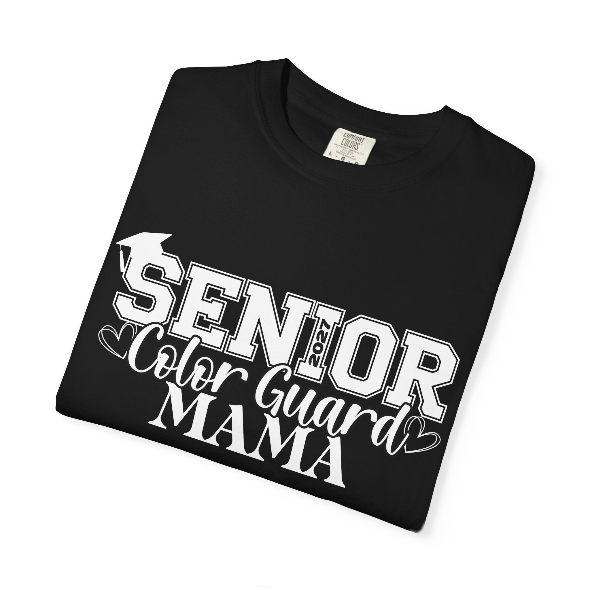 2027 Senior Color Guard Mama Graphic T-Shirt